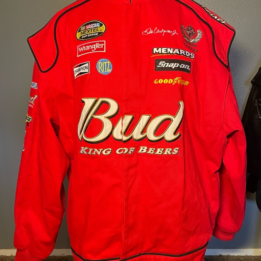 Dale Earnhardt Jr official Chase Authentics Drivers Line jacket XL